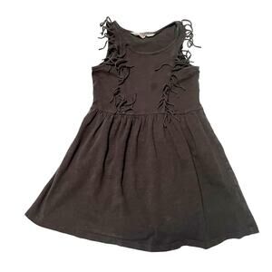 H&M Sleeveless Fringe Dress Size 4-6